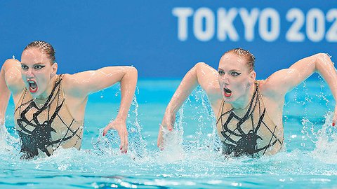 Нашим синхронисткам не надоело выигрывать